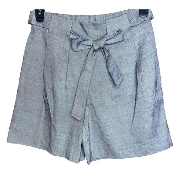 St John Cotton & Linen Short in Taupe NWT Size Small - Picture 1 of 5